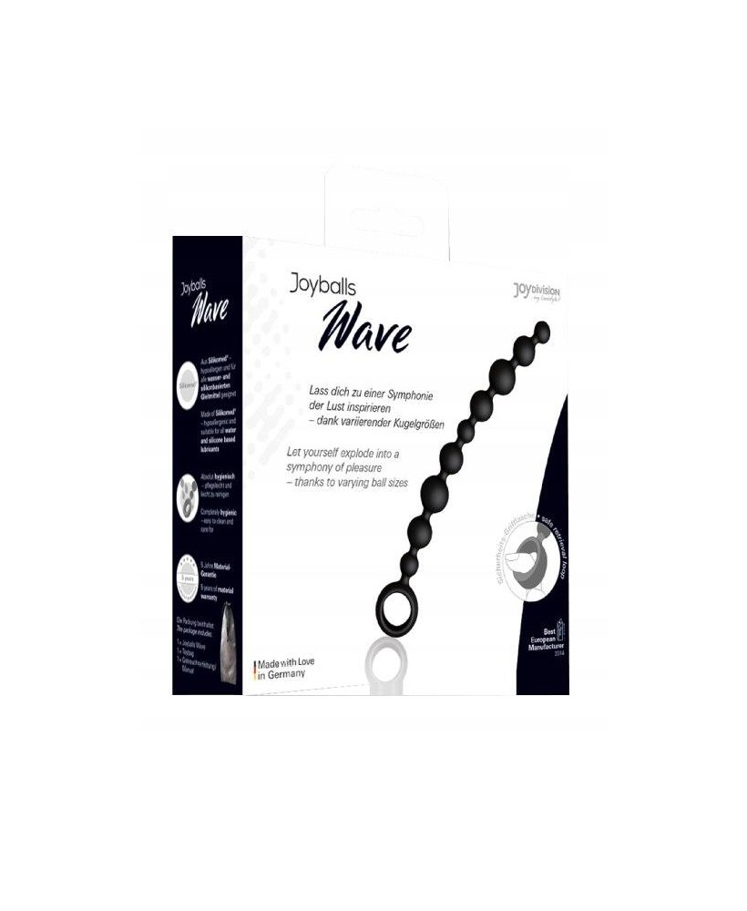 Plug/kulki-Joyballs anal Wave, long, black