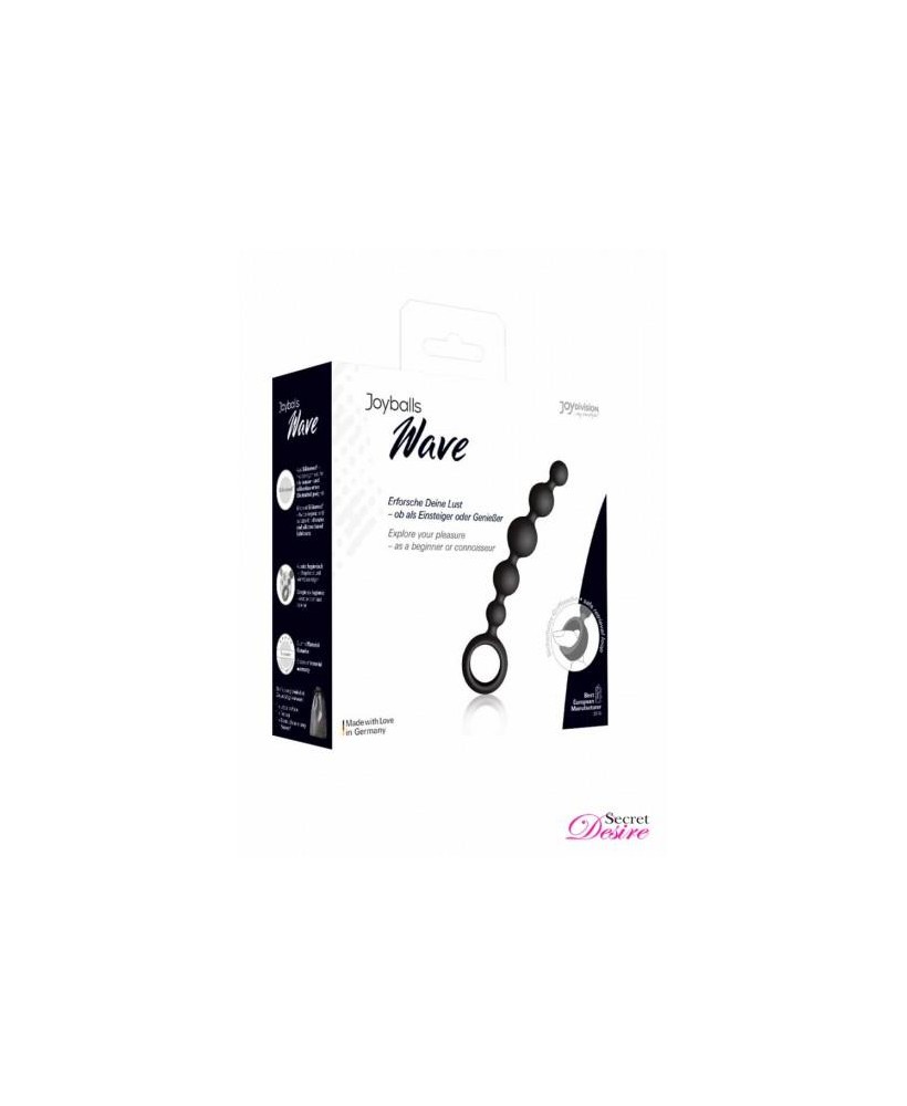 Plug/kulki-Joyballs anal Wave, short, black