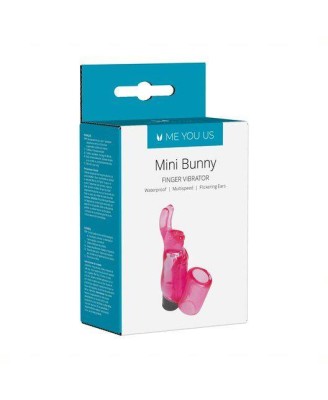 Wibrator- Me You Us Mini Bunny Finger Vibrator Pink