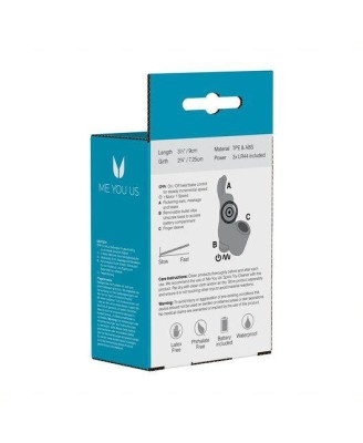 Wibrator- Me You Us Mini Bunny Finger Vibrator Pink