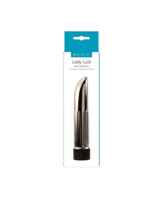 Wibrator- Me You Us Lady Lust Mini Vibrator Silver