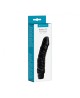 Wibrator-7,5"""""""""""""""" Perfect Pleasures Curved Veined Rambo Vibe ~ Black (2AA)