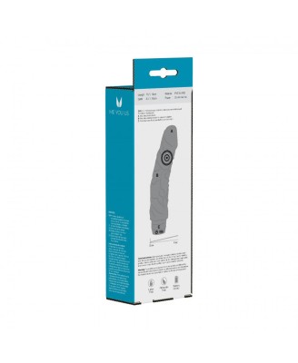 Wibrator-7,5"""""""""""""""" Perfect Pleasures Curved Veined Rambo Vibe ~ Black (2AA)