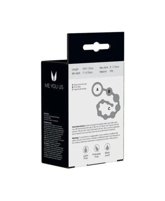 Plug/kulki- Me You Us Dragonz Tail Anal Beads Violet