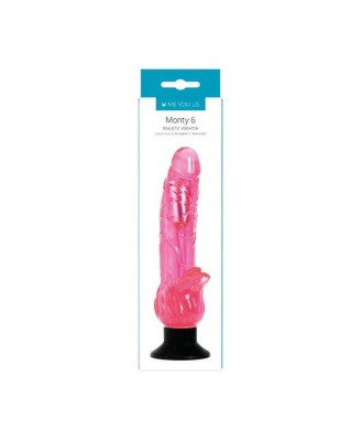 Wibrator- Me You Us Mounty 6 Realistic Vibrator Pink