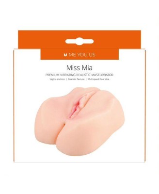 Masturbator- Me You Us Miss Mia Premium Vibrating Realistic Masturbator Flesh