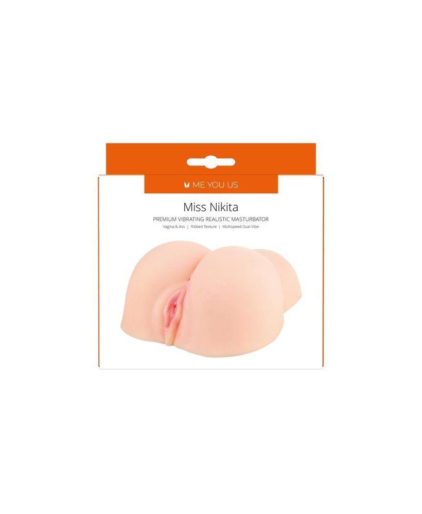 Masturbator- Me You Us Miss Nikita Premium Vibrating Realistic Masturbator Flesh