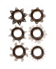 Me You Us Tickler Set Textured Ring Smoke 102pcs