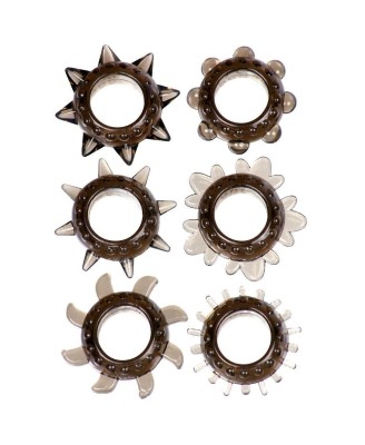 Me You Us Tickler Set Textured Ring Smoke 102pcs