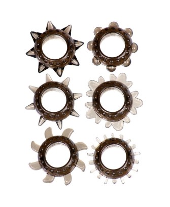 Me You Us Tickler Set Textured Ring Smoke 102pcs