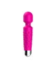 Stymulator silicone 9 vibration function Rose Red