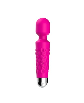 Stymulator silicone 9 vibration function Rose Red