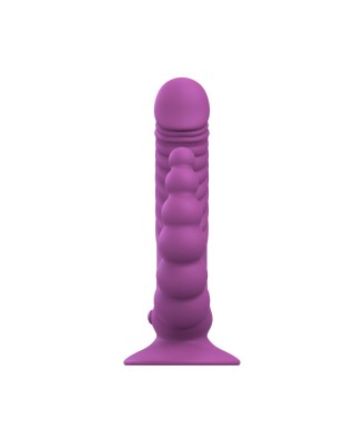 Teazers - Double Vibrator with Suction Cup and Remote - Purple
