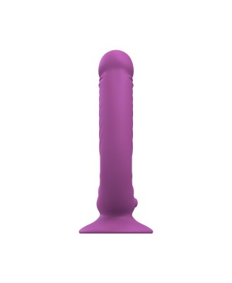 Teazers - Double Vibrator with Suction Cup and Remote - Purple