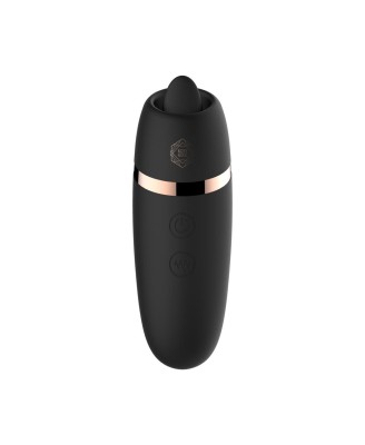 Rosy Gold – Licking Stimulator with Luxury Charging Case – Black