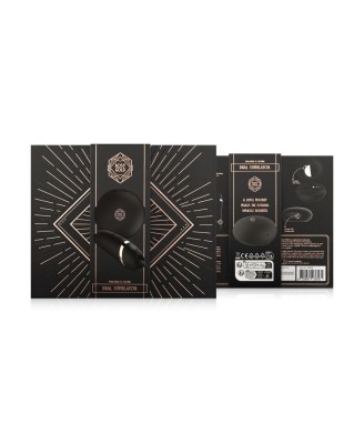 Rosy Gold – Licking Stimulator with Luxury Charging Case – Black