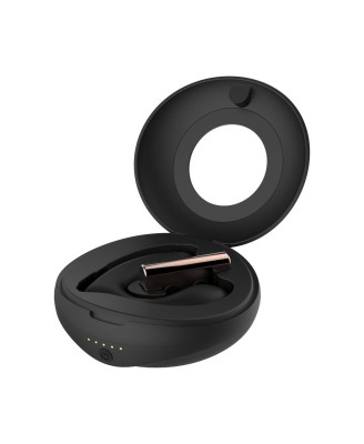 Rosy Gold – Wearable Vibrator with Luxury Charging Case – Black