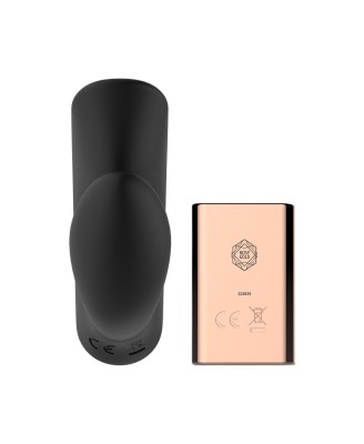 Rosy Gold – Wearable Vibrator with Luxury Charging Case – Black