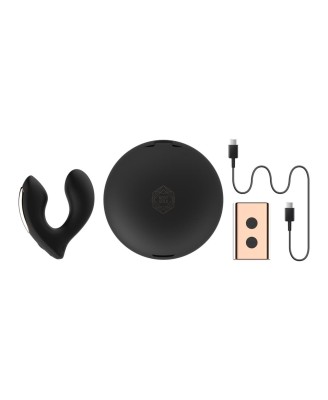 Rosy Gold – Wearable Vibrator with Luxury Charging Case – Black