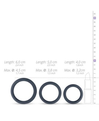 Boners 3 Ring kit (flat rings)