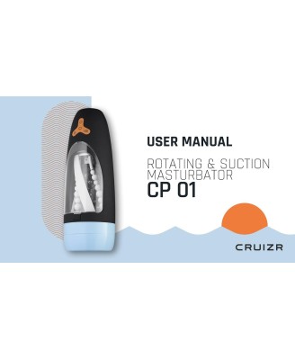 CRUIZR-CP01Rotating And Sucking Automatic Masturbator With Adapter
