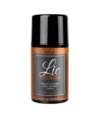 Sensuva - Lic-o-licious Oral Delight Cream Salted Caramel 50