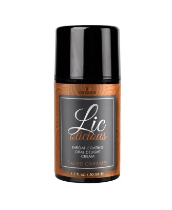 Sensuva - Lic-o-licious Oral Delight Cream Salted Caramel 50