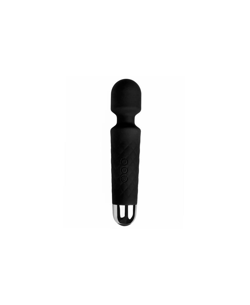 EasyToys Mini Wand Vibrator - mini masażer typu różdżka czarny