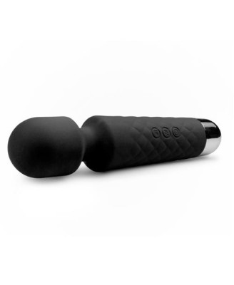EasyToys Mini Wand Vibrator - mini masażer typu różdżka czarny