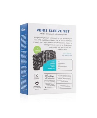 Stymulator-Penis Sleeve Set