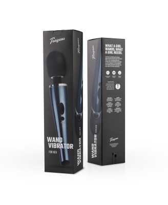 Black Lightning Wand Vibrator