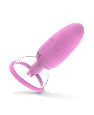Teazers Suction Cup with Clitoris Vibrator