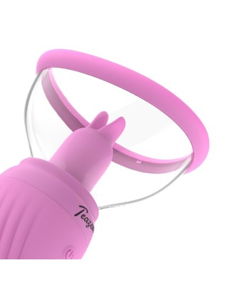 Teazers Suction Cup with Clitoris Vibrator