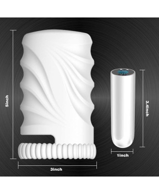 Soft Vibrating Bullet Stroker