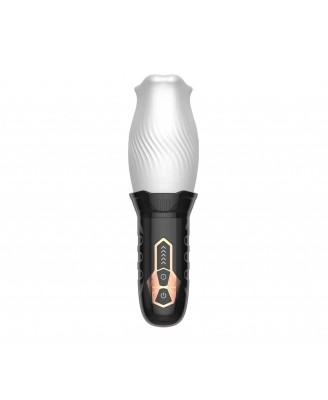 Head Rotating and Vibration Stimulating Masturbator Upgrade 2.0 - Masturbator Automatyczny