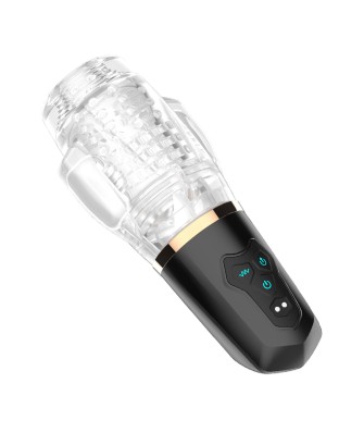 Sucking and vibraiton masturbator