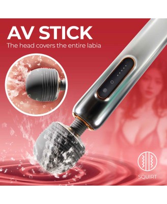 WAND MASSAGERS SHINING METALLIC LUSTER