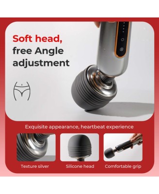 WAND MASSAGERS SHINING METALLIC LUSTER