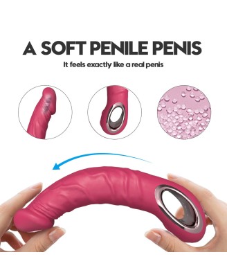 Realistic Vibrator Różowy