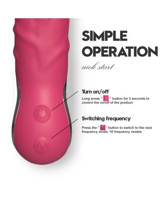 Realistic Vibrator Różowy
