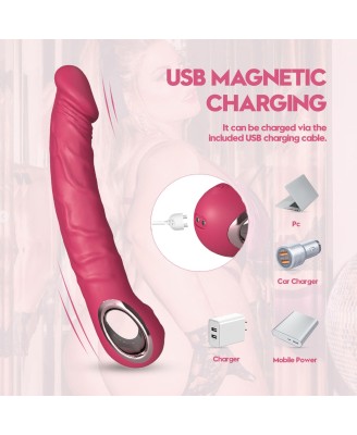 Realistic Vibrator Różowy