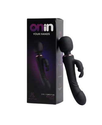 Rabbit vibrator - black