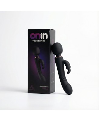 Rabbit vibrator - black