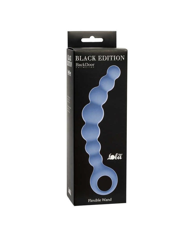 Plug-Anal Beards Flexible Wand Blue