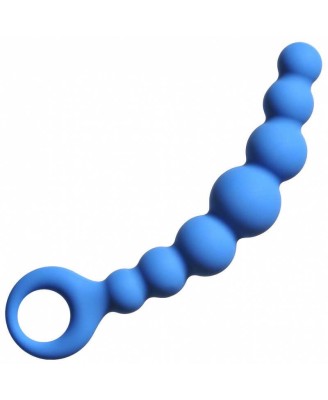 Plug-Anal Beards Flexible Wand Blue