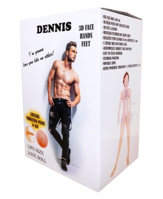 Lalka- DENNIS 3D - Vibrating