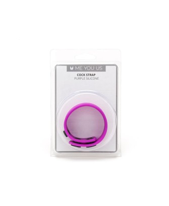 Me You Us Purple Silicone Cock Strap