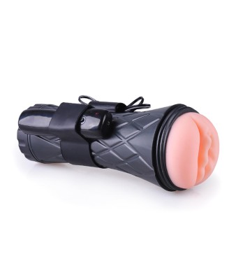 Masturbator-Vibrating Vagina cyber skin- Latarka