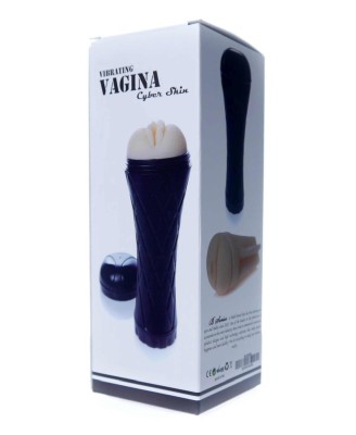 Masturbator-Vibrating Vagina cyber skin- Latarka