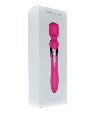 Stymulator - B - Series - Silicone Dual Massager Pulsator USB 7+7 Function (Pink)